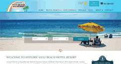 Desktop Screenshot of gulfbeachsarasota.com